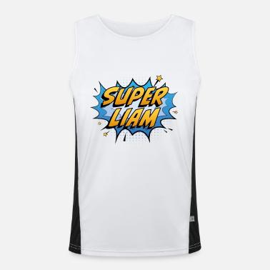 Super Liam Canotta sportiva da uomo in contrasto cromatico 