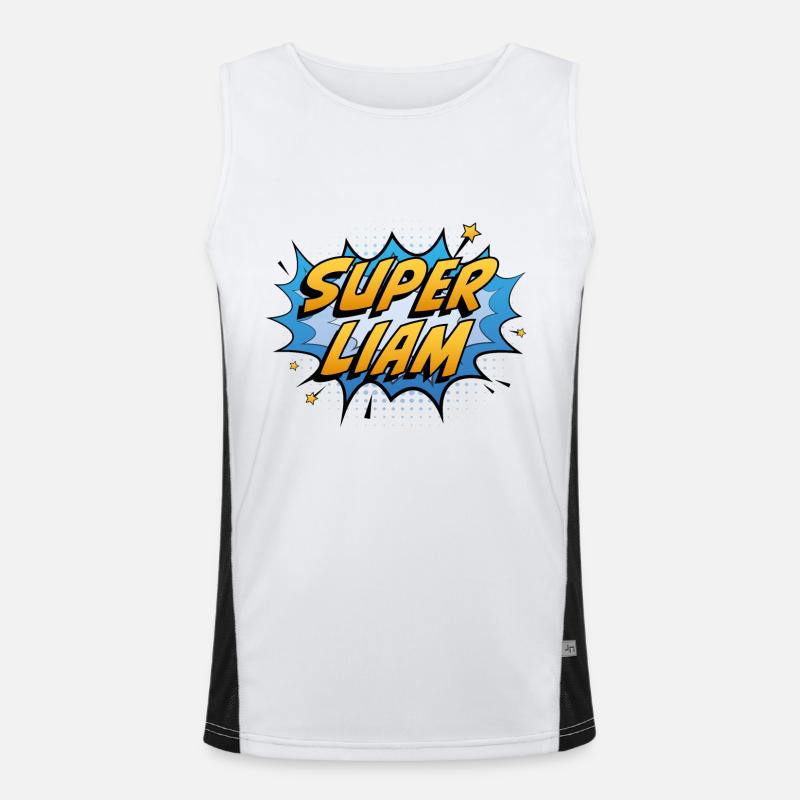 Super Liam Débardeur respirant contrasté Homme 