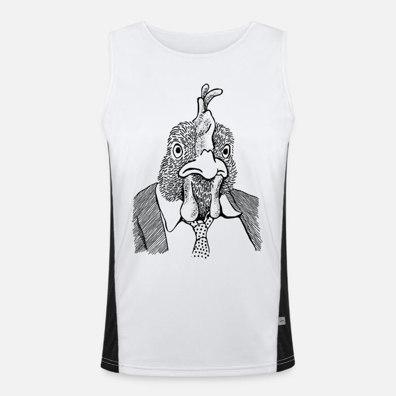 Sean Funktionelles Kontrast-Tank Top für Männer 