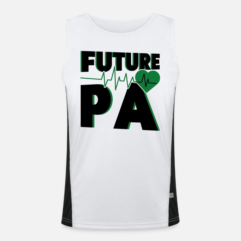 Medical Education Study Medical Student Men's Functional Contrast Tank Top 