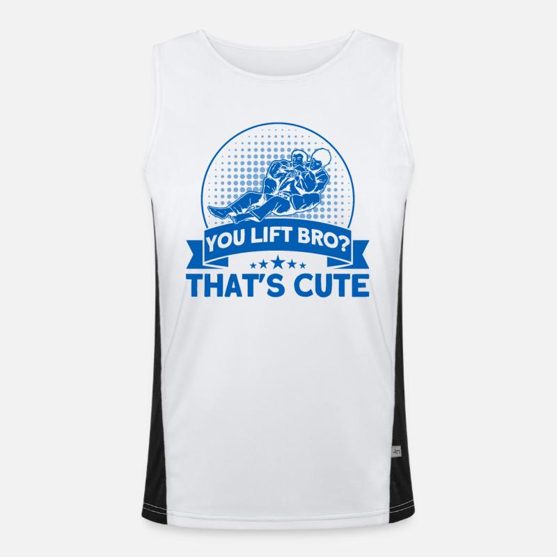 Jiu Jitsu Ground Combat Jiu Jitsu Training Gift Men's Functional Contrast Tank Top 