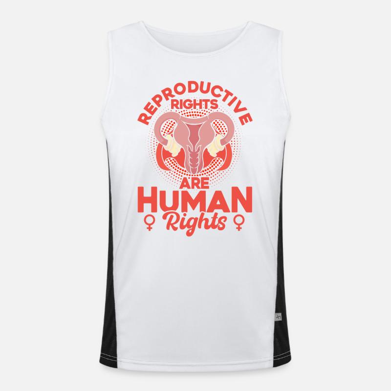 Gender equality Gender equality Men's Functional Contrast Tank Top 
