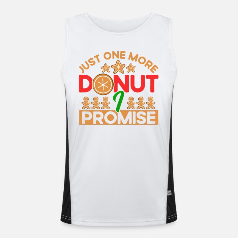 Lebkuchen Plätzchen backen Lebkuchen backen Gesche Funktionelles Kontrast-Tank Top für Männer 