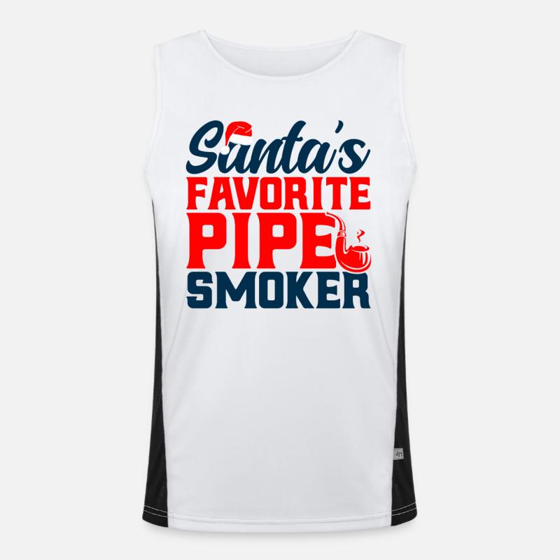 Pipe Smokers Community Pipe Smoking Pipes en Men's Functional Contrast Tank Top 