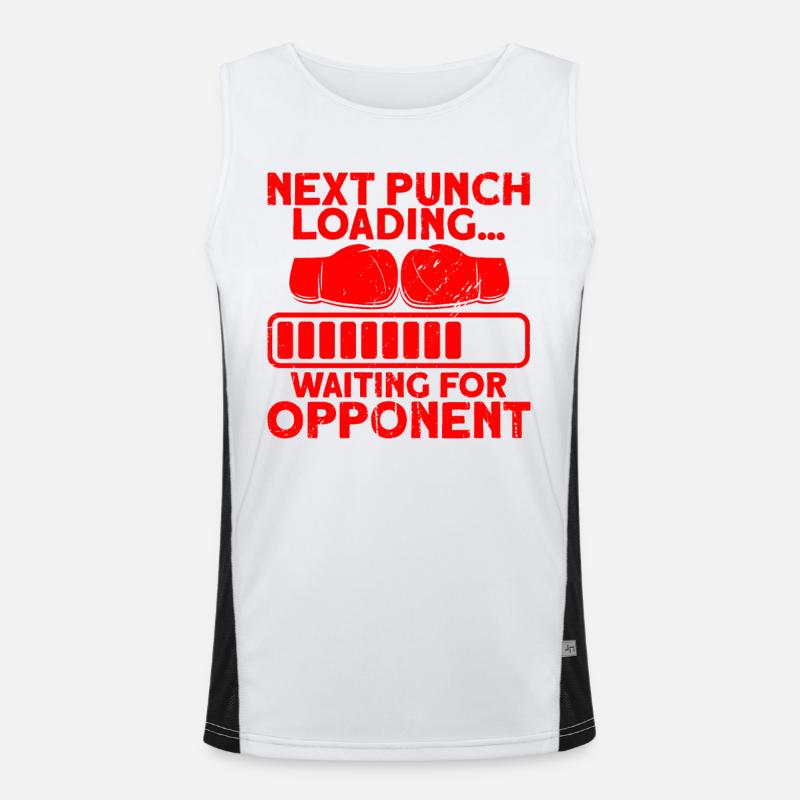 Next blow loads boxing gift Men's Functional Contrast Tank Top 