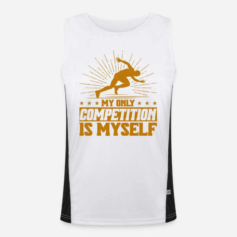 Trail Running Ultramarathon Ultramarathon Runner Ges Men's Functional Contrast Tank Top 