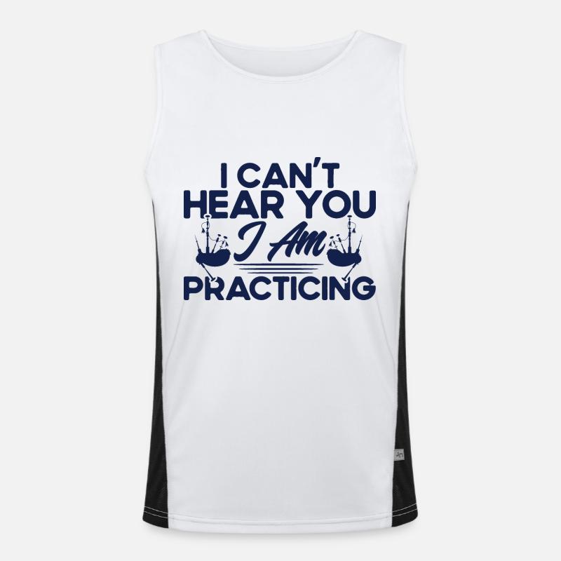 Musique de cornemuse Cornemuse écossaise Débardeur respirant contrasté Homme 