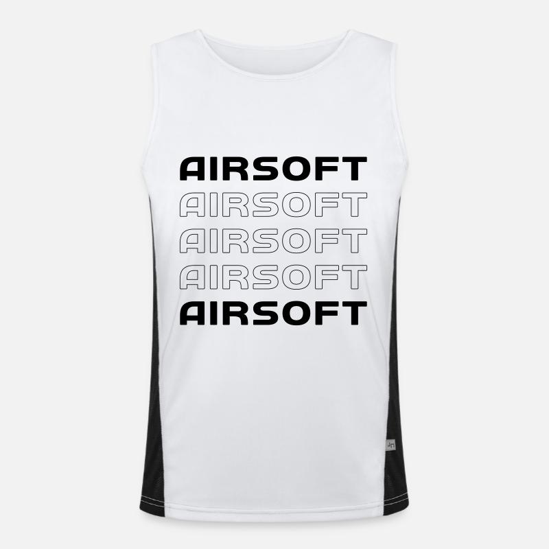 Airsoft multiple Débardeur respirant contrasté Homme 