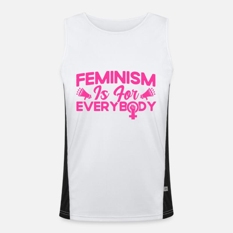 Women's Rights Feminist Empowerment Men's Functional Contrast Tank Top 