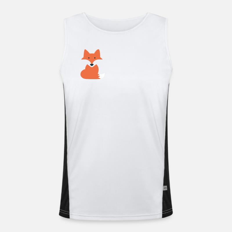 Clean Simplyfox Men's Functional Contrast Tank Top 