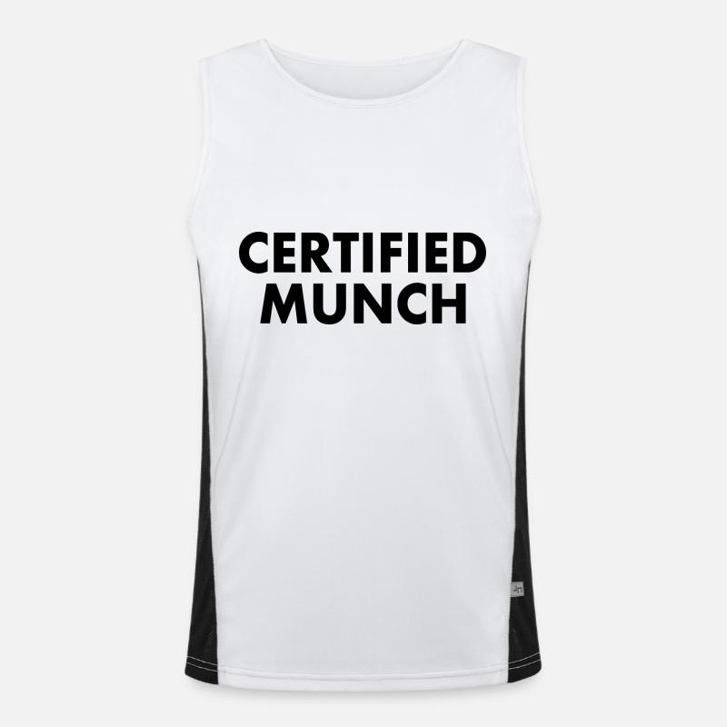 Certified munch Funktionelles Kontrast-Tank Top für Männer 