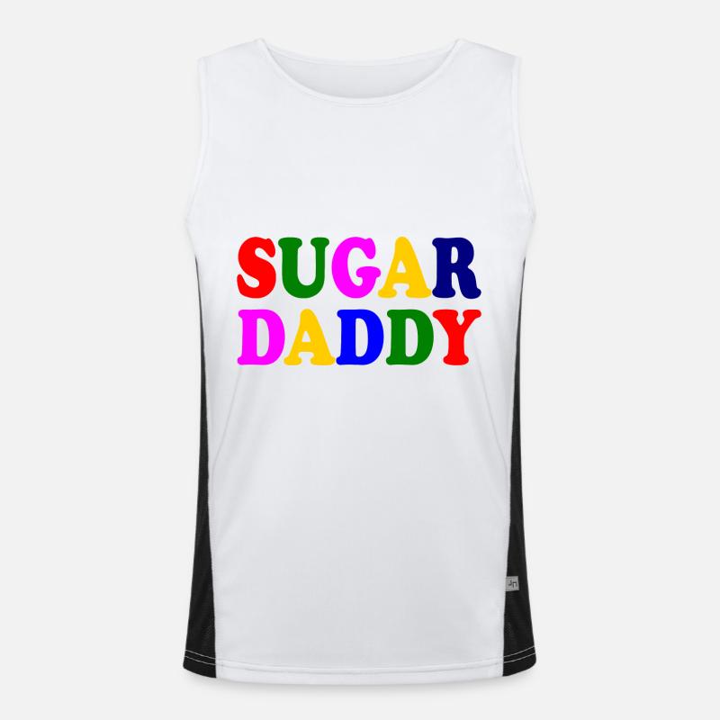 Sugar daddy Men's Functional Contrast Tank Top 