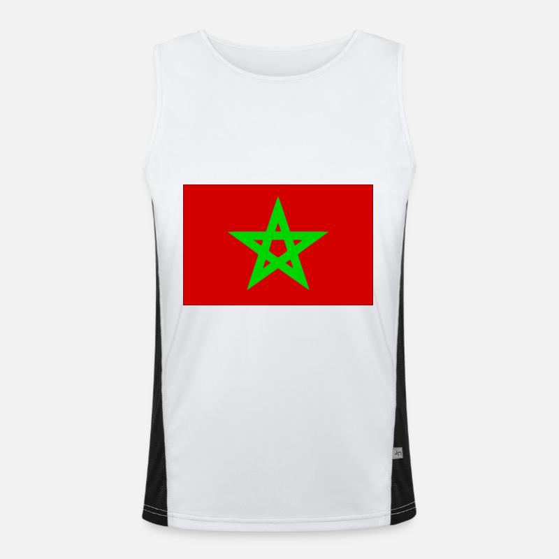 Maroc Débardeur respirant contrasté Homme 