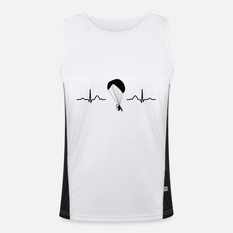 Parapente motorisé Paramoteur Paramoteur Débardeur respirant contrasté Homme 