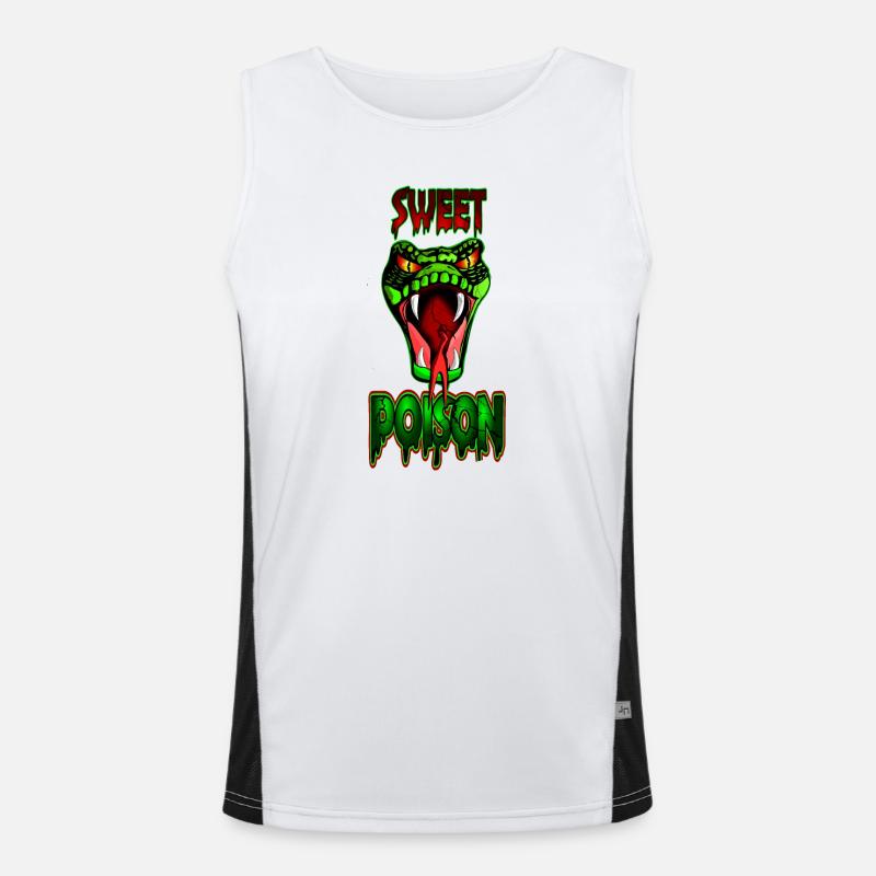 Gift Funktionelles Kontrast-Tank Top für Männer 