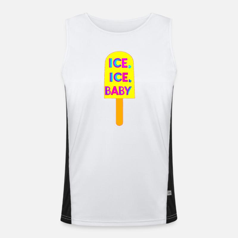 Ice age Men's Functional Contrast Tank Top 