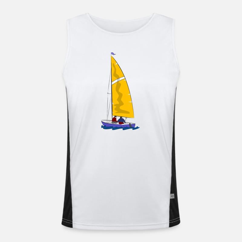 Sail Men's Functional Contrast Tank Top 