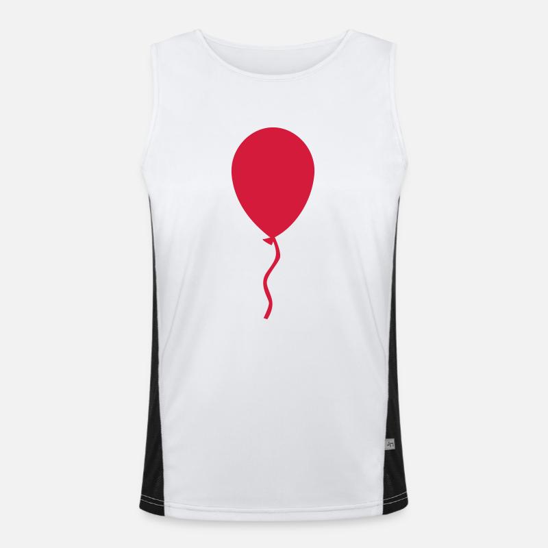 Luftballon Funktionelles Kontrast-Tank Top für Männer 
