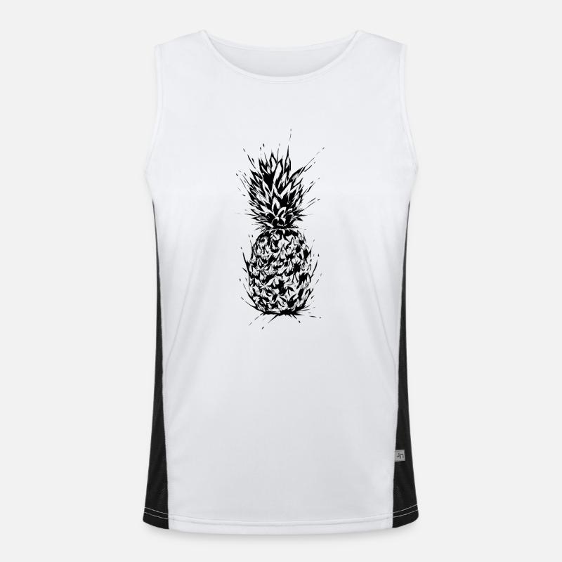 Pineapple Men's Functional Contrast Tank Top 