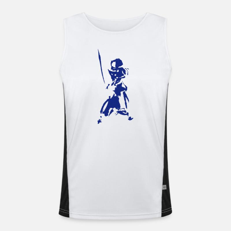 Kendo Funktionelles Kontrast-Tank Top für Männer 