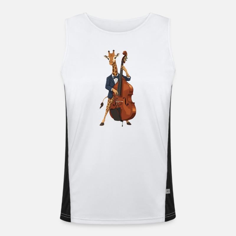 Girafe Jazz Débardeur respirant contrasté Homme 