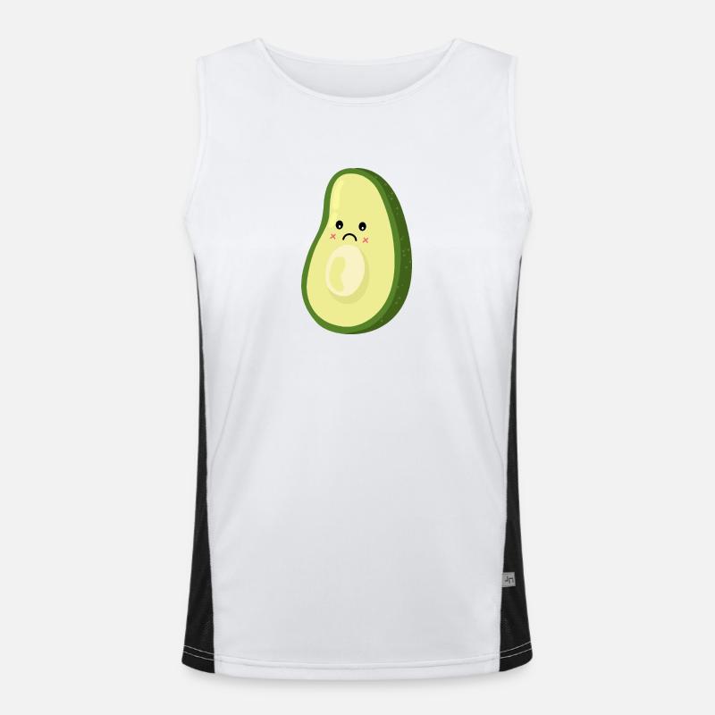 I feel so empty - Avocado - Single -Humor-Geschenk Débardeur respirant contrasté Homme 