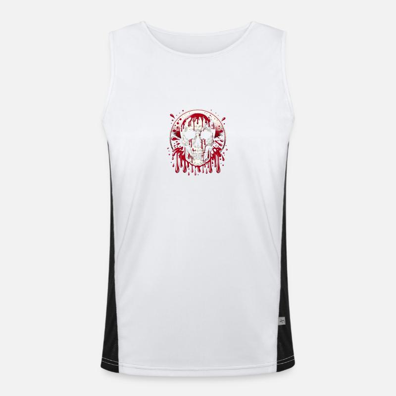 Éclipse pourpre Débardeur respirant contrasté Homme 