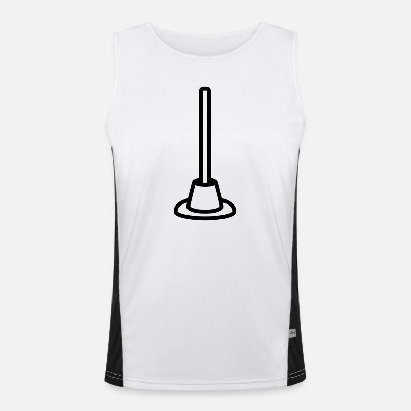 suction cup Men's Functional Contrast Tank Top 