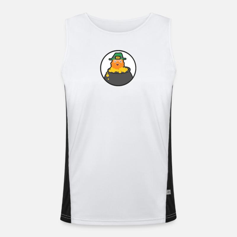 AND Ginger_cs2 emblem Men's Functional Contrast Tank Top 