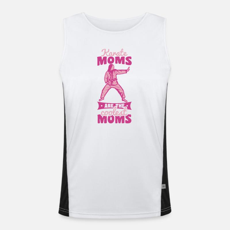 Karate Mom Men's Functional Contrast Tank Top 