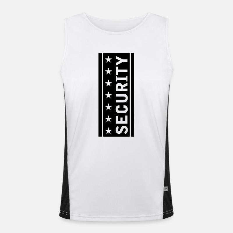 Stars Security Logo Débardeur respirant contrasté Homme 