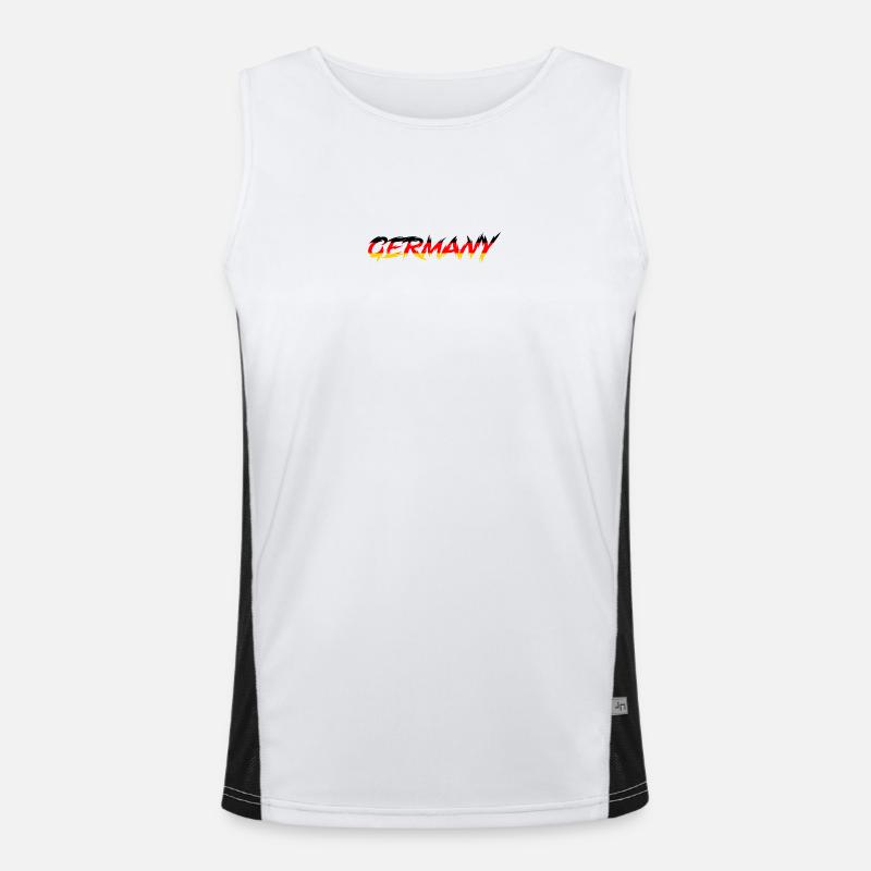 Deutschland Funktionelles Kontrast-Tank Top für Männer 