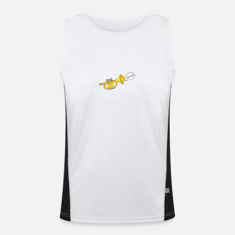Trumpet Butt Men's Functional Contrast Tank Top 