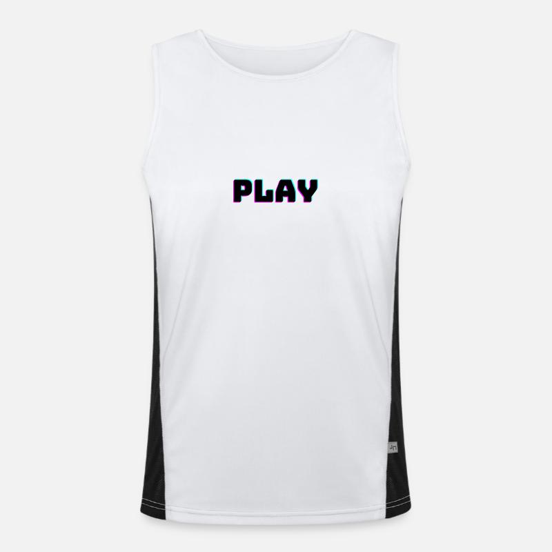 Play Men's Functional Contrast Tank Top 