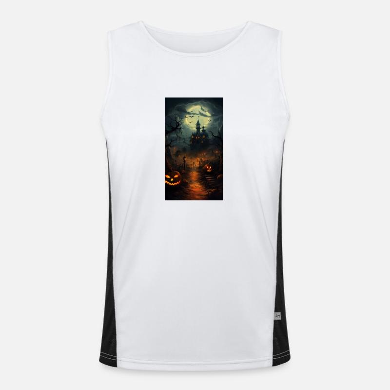 Horror Men's Functional Contrast Tank Top 