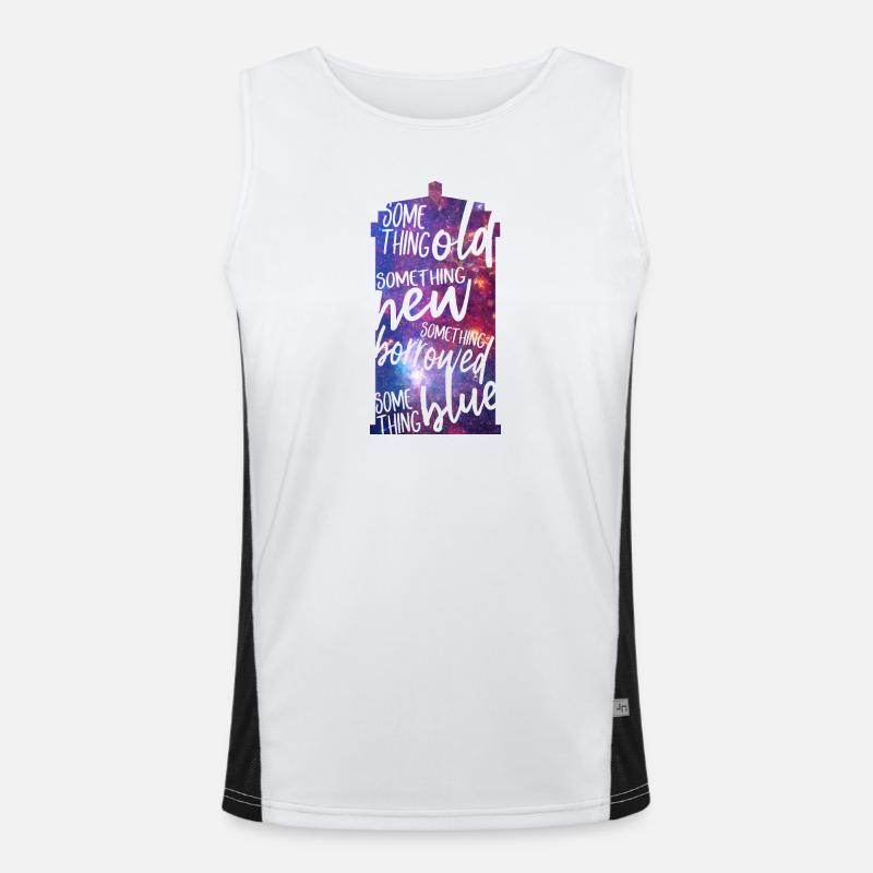 Quelque chose de vieux Débardeur respirant contrasté Homme 