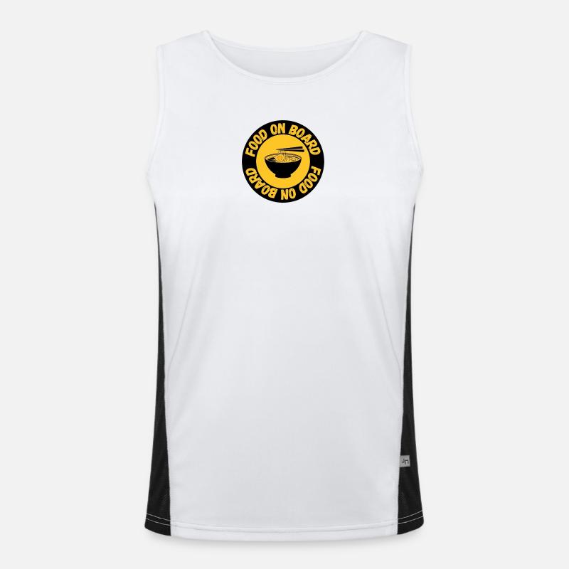 Ramen on board Men's Functional Contrast Tank Top 