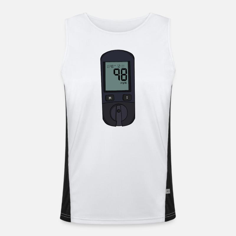 Glucomètre Débardeur respirant contrasté Homme 