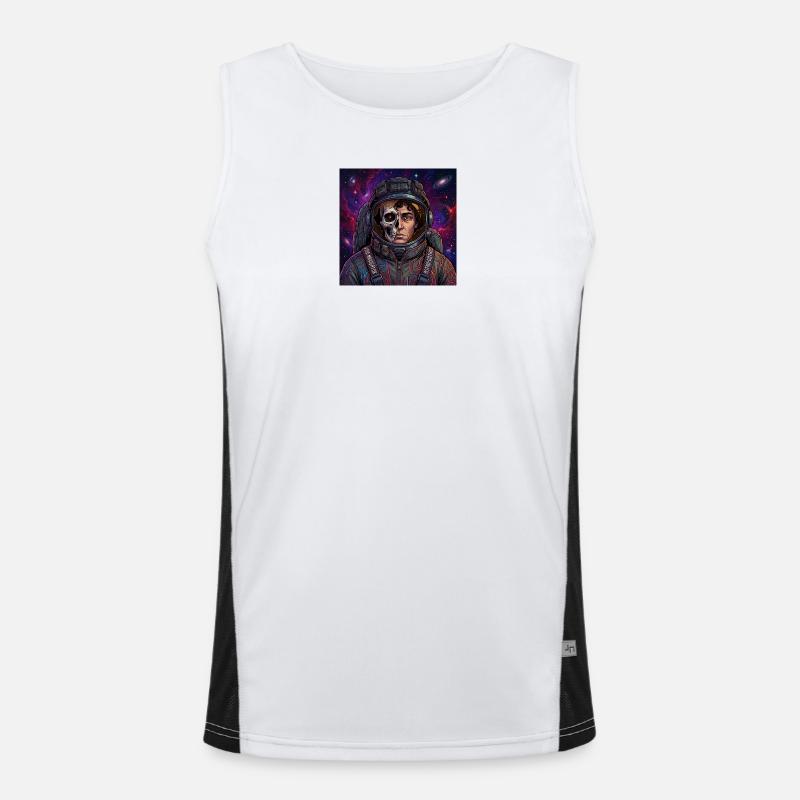 Morts dans l’espace Débardeur respirant contrasté Homme 