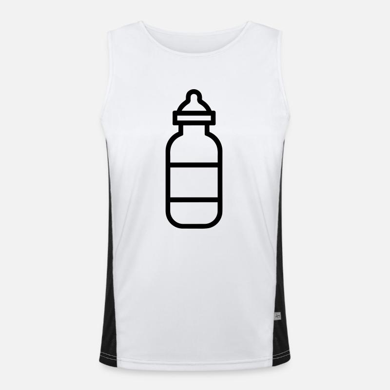 biberon Débardeur respirant contrasté Homme 