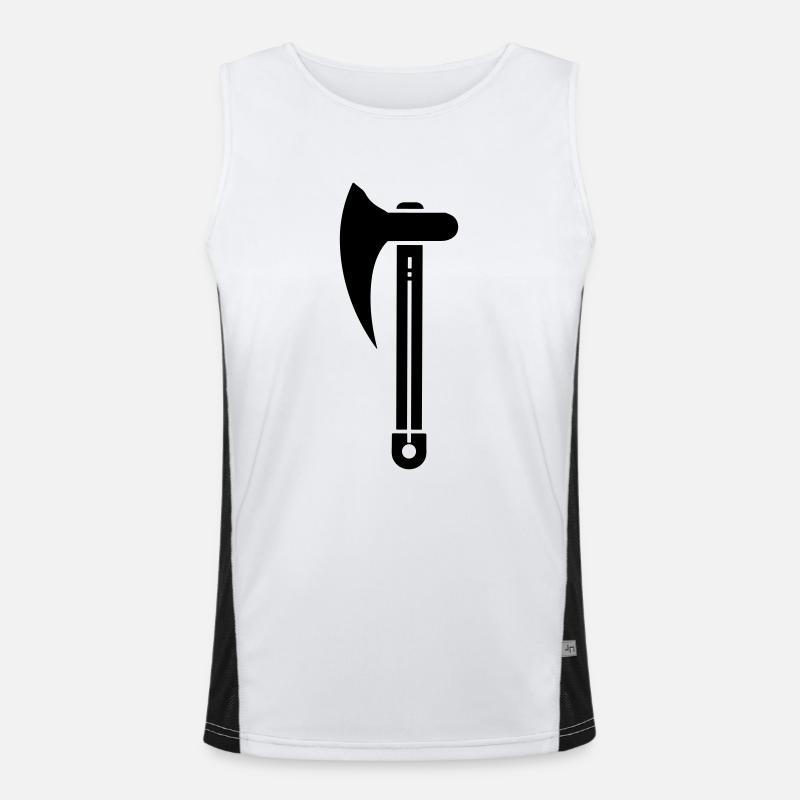 Axt Funktionelles Kontrast-Tank Top für Männer 