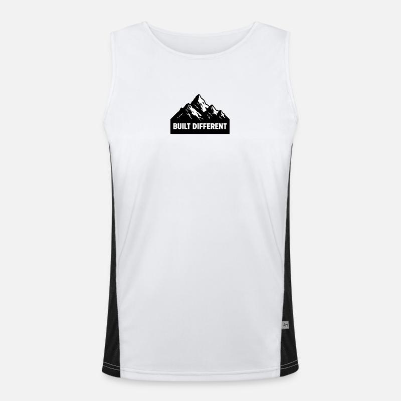 ONE DAY OR DAY ONE Men's Functional Contrast Tank Top 