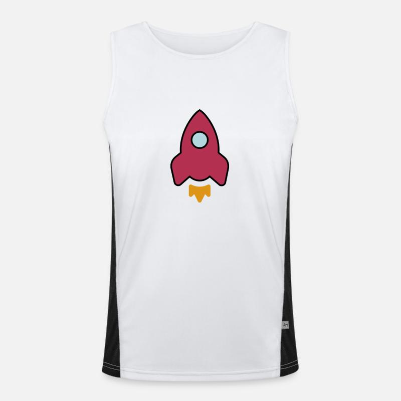 rocket Men's Functional Contrast Tank Top 