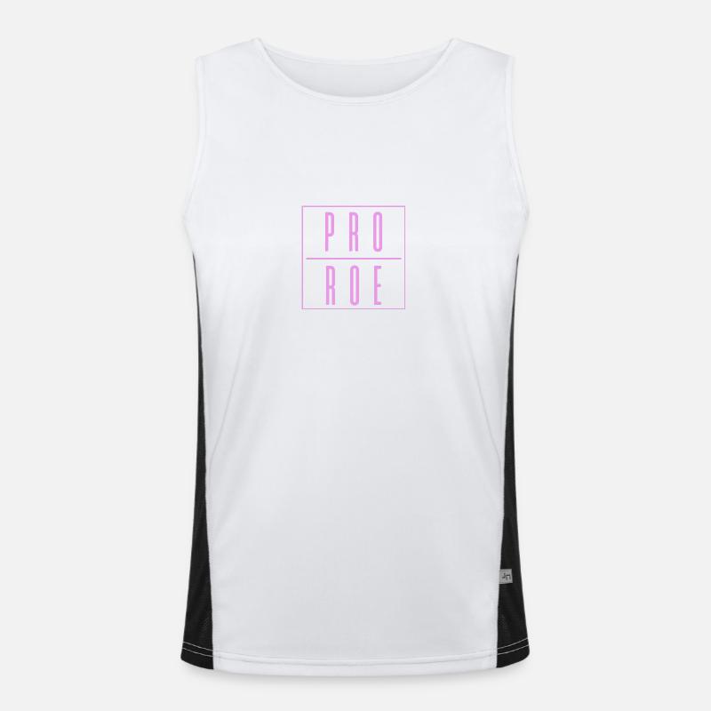 Womens Rights Roe v Wade Reproductive Rights 1973 Men's Functional Contrast Tank Top 