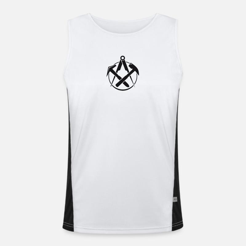 Couvreurs Guilde Débardeur respirant contrasté Homme 