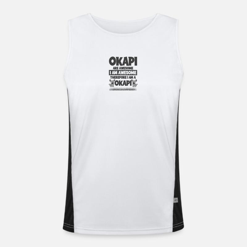 Okapi Design Men's Functional Contrast Tank Top 