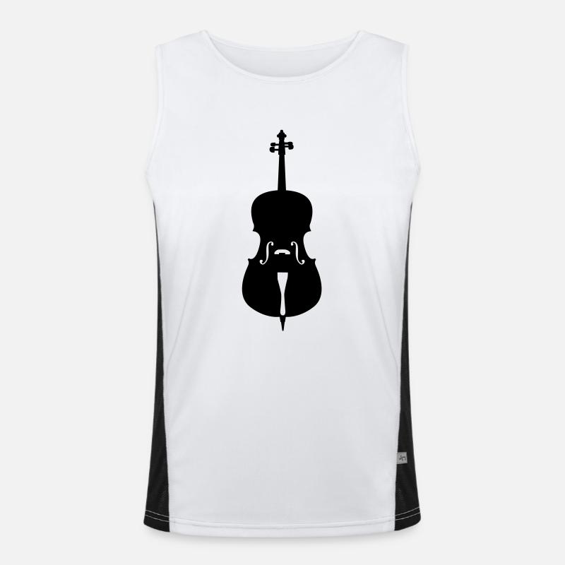 cello Men's Functional Contrast Tank Top 