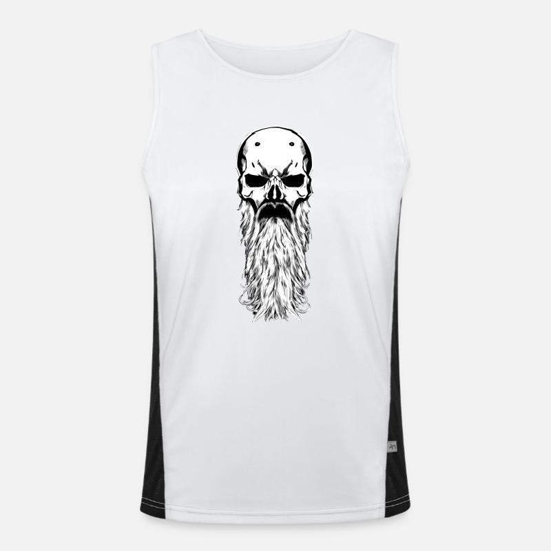 Vikings Rune nordique Vikings Valhalla Vikings Débardeur respirant contrasté Homme 