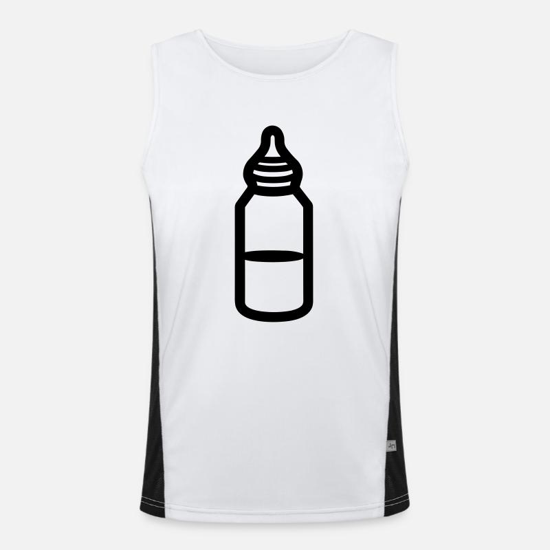 bottle Men's Functional Contrast Tank Top 