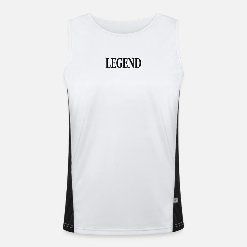 Legend  Funktionelles Kontrast-Tank Top für Männer 